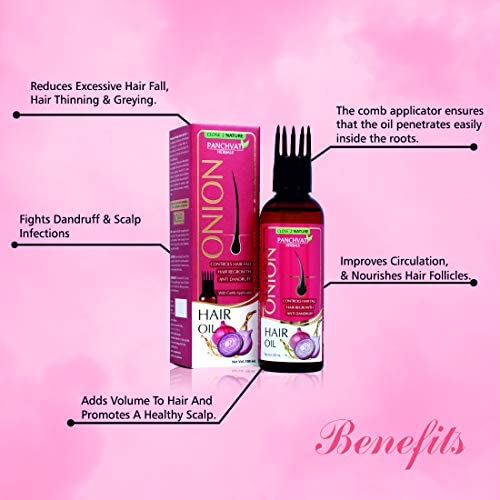 Hair Combo Of Onion Rosemary Shampoo with Onion Oil