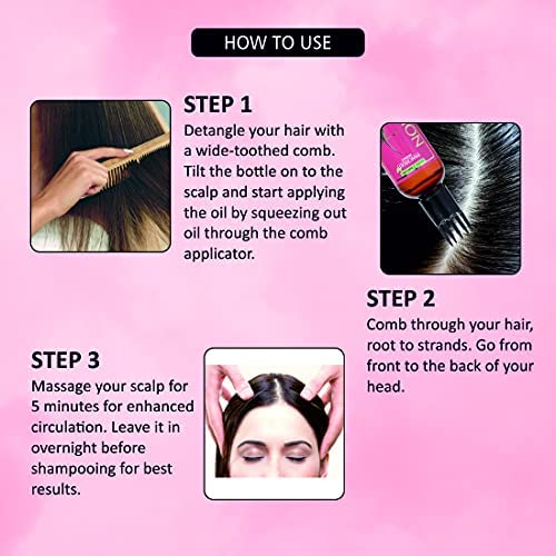 Hair Combo Of Onion Rosemary Shampoo with Onion Oil