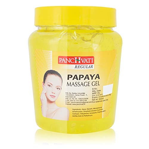 Papaya Massage gel 500 Gm (Pack of-2)