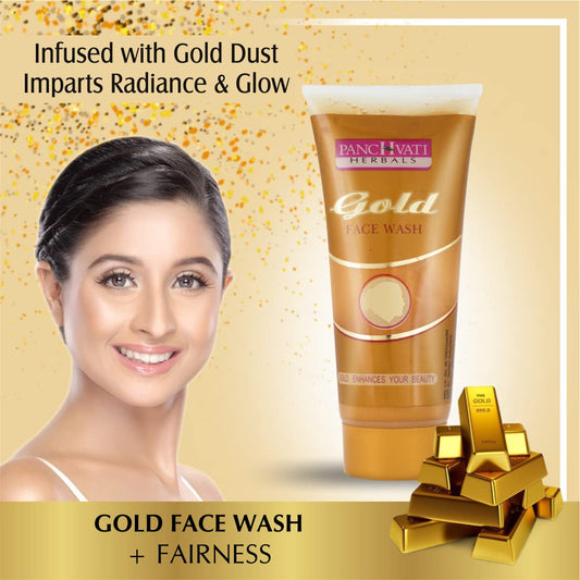 Gold Face Wash 60 Ml (Pack Of-6)