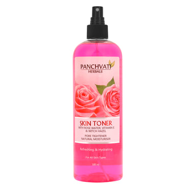 Panchvati Skin Toner with Rose Extract | Natural Moisturizing -500ml
