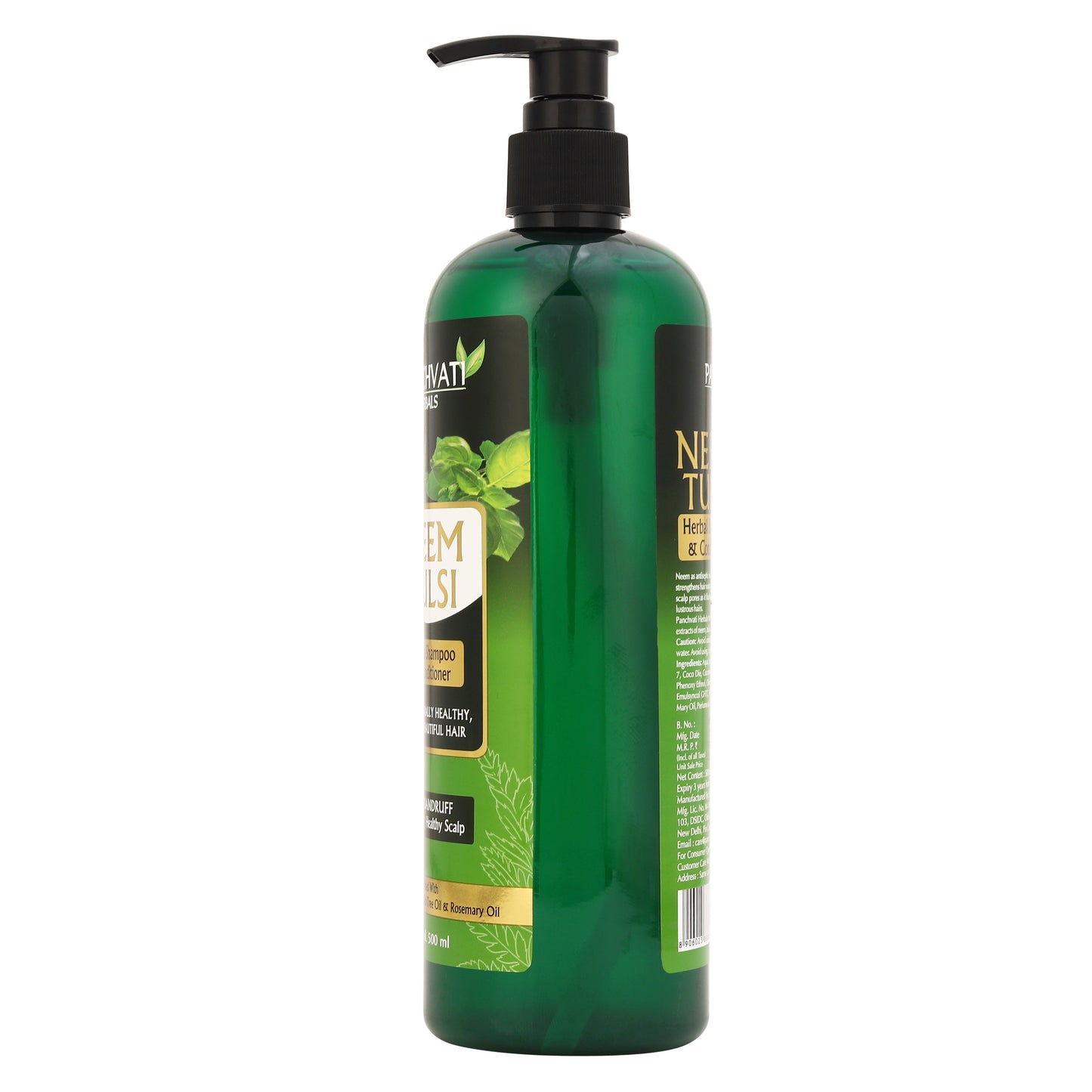 Neem Tulsi Herbal Shampoo - 500ml (Pack of-2)