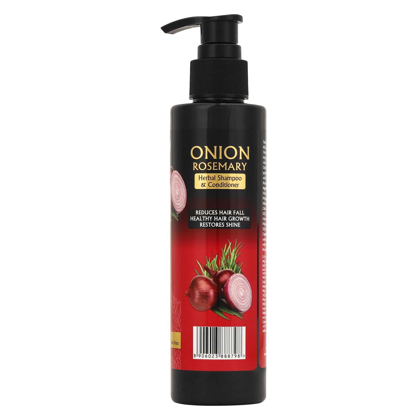 Hair Combo Of Onion Rosemary Shampoo with Onion Oil