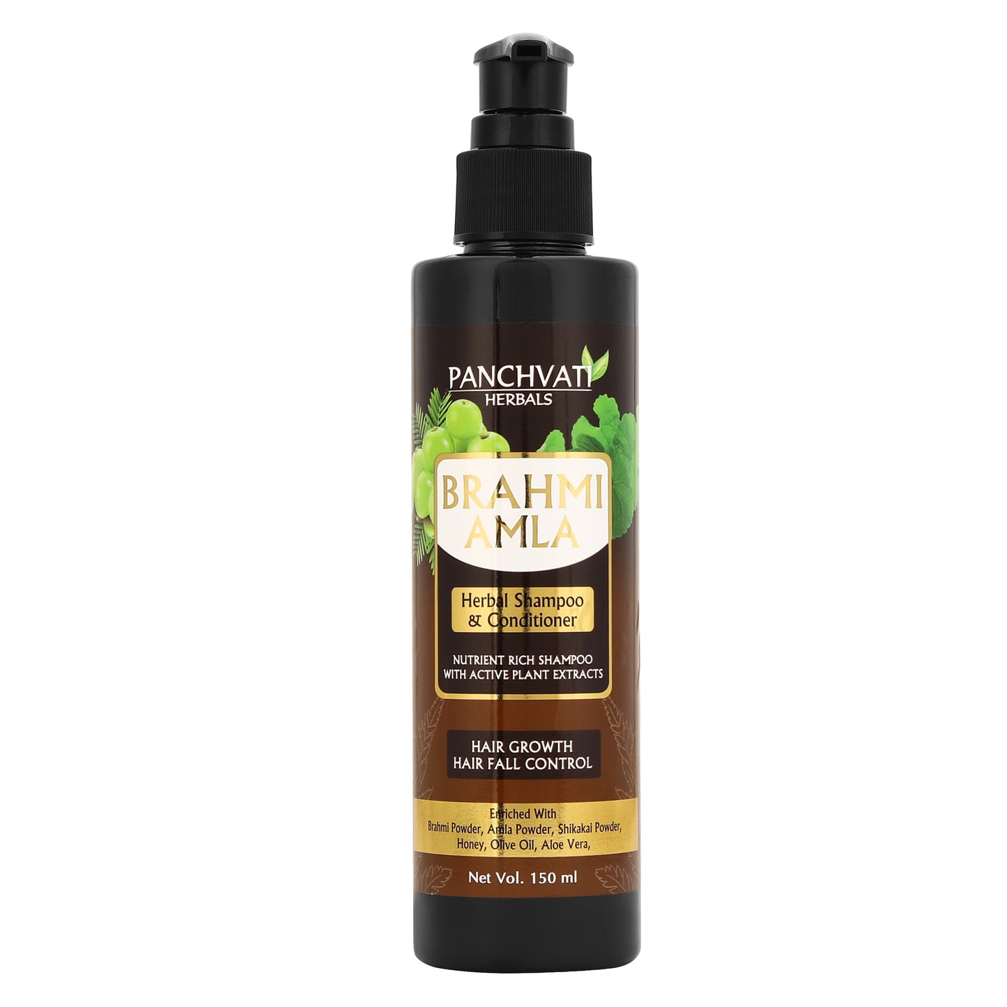 Brahmi Amla Herbal Shampoo 150 gm (Pack Of-2)