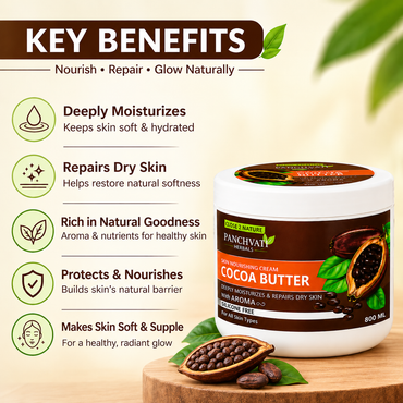 Panchvati Herbals Cocoa Butter Skin Nourishing Cream – 800 ml