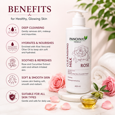 Rose Cleansing Milk 400ml