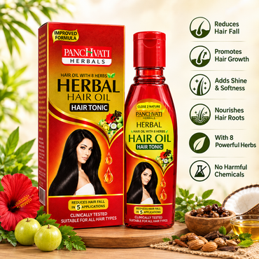 Herbal Hair Tonic Oil - 100ml (Pack of-2)