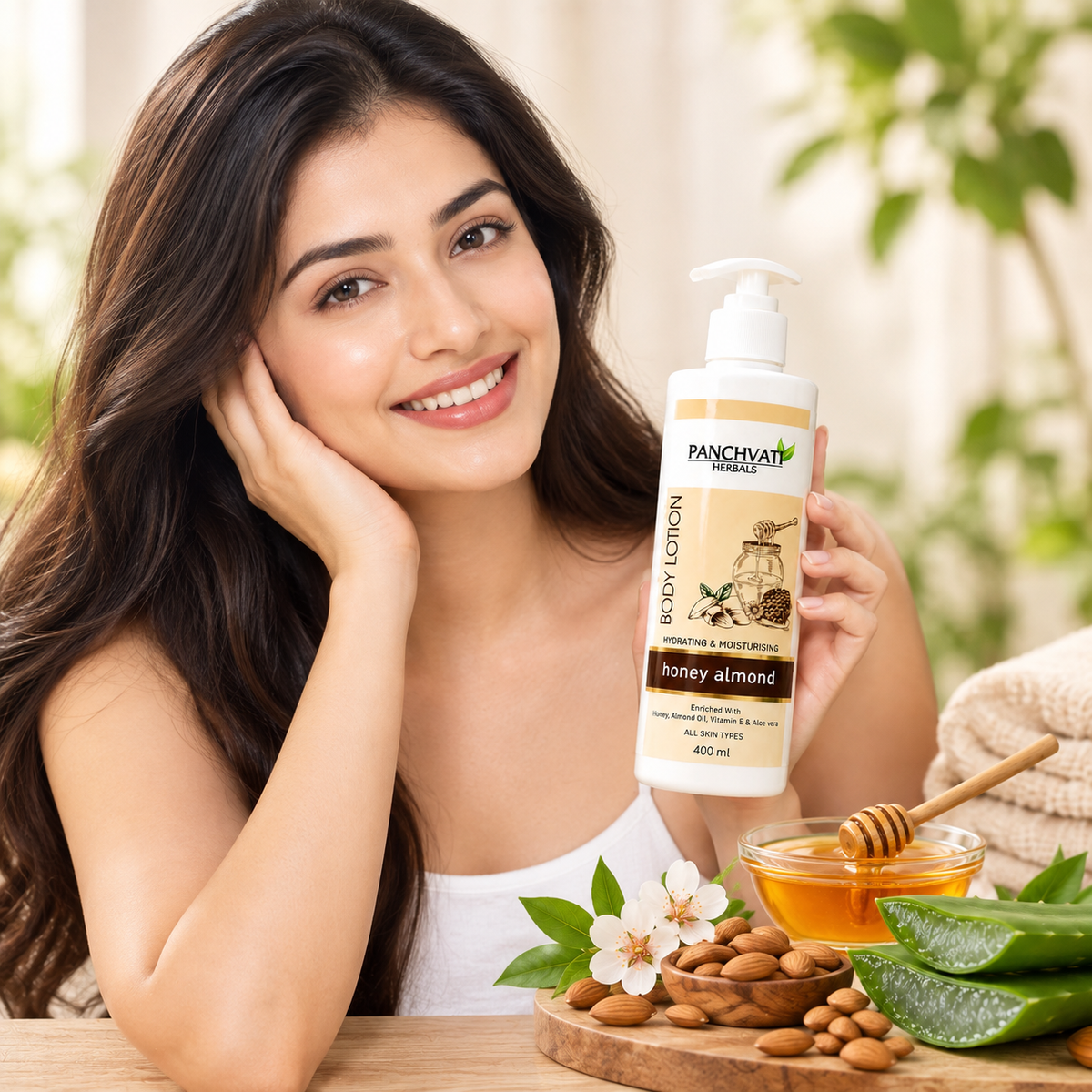 Honey Almond Body Lotion 400 ML