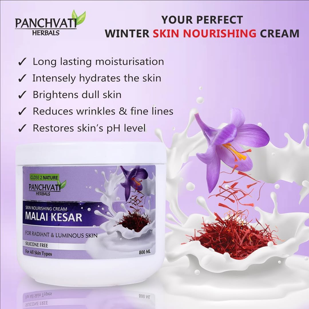Malai Kesar Skin Nourishing Cream