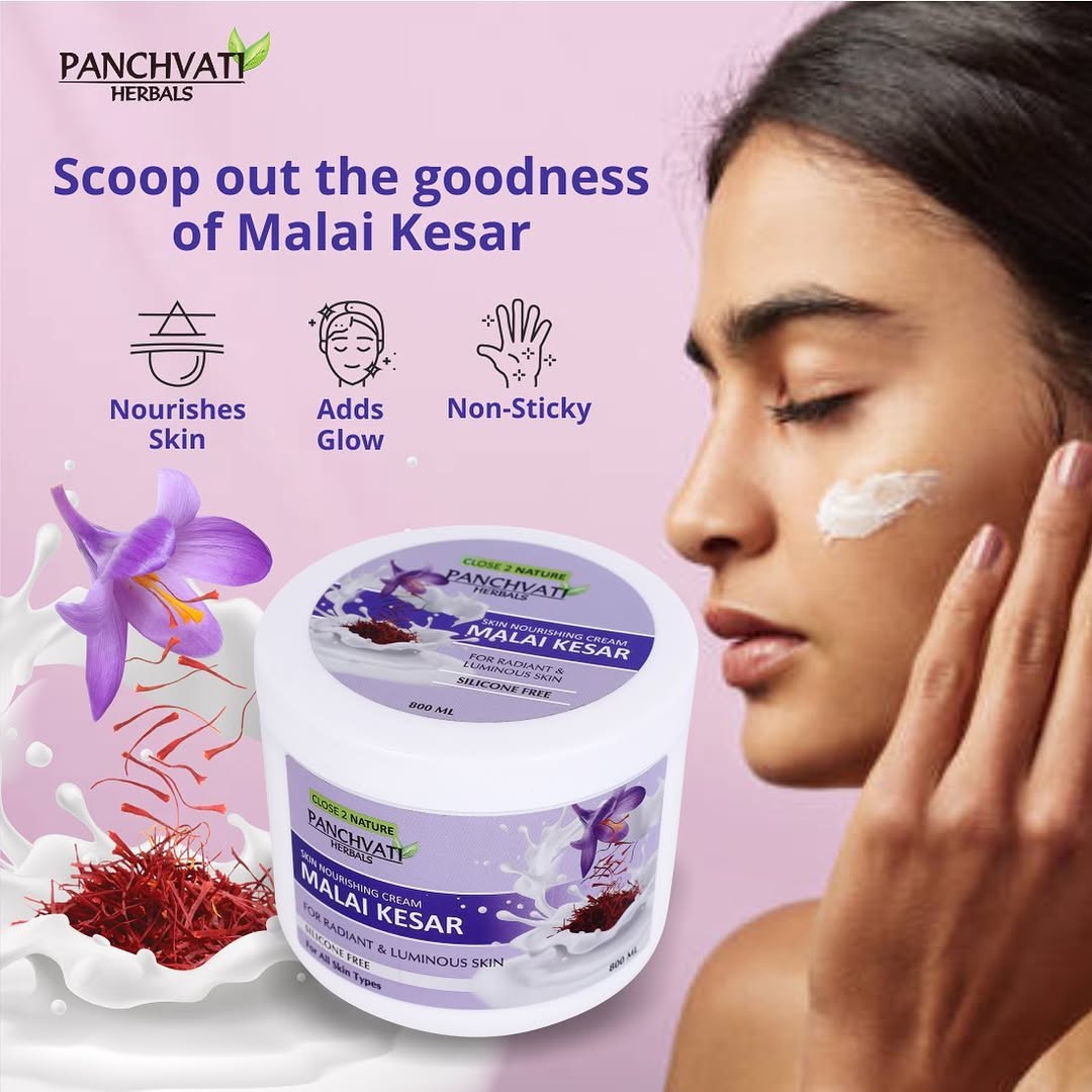 Malai Kesar Skin Nourishing Cream