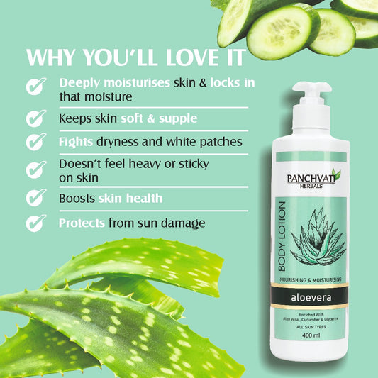 Aloe Vera Body Lotion 400 Ml