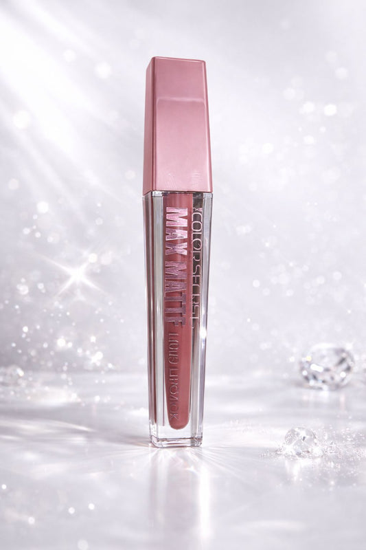 Max Matte Liquid Lipstick – Long Lasting Waterproof Nude Pink Shade, Smudge-Proof & Transfer-Proof