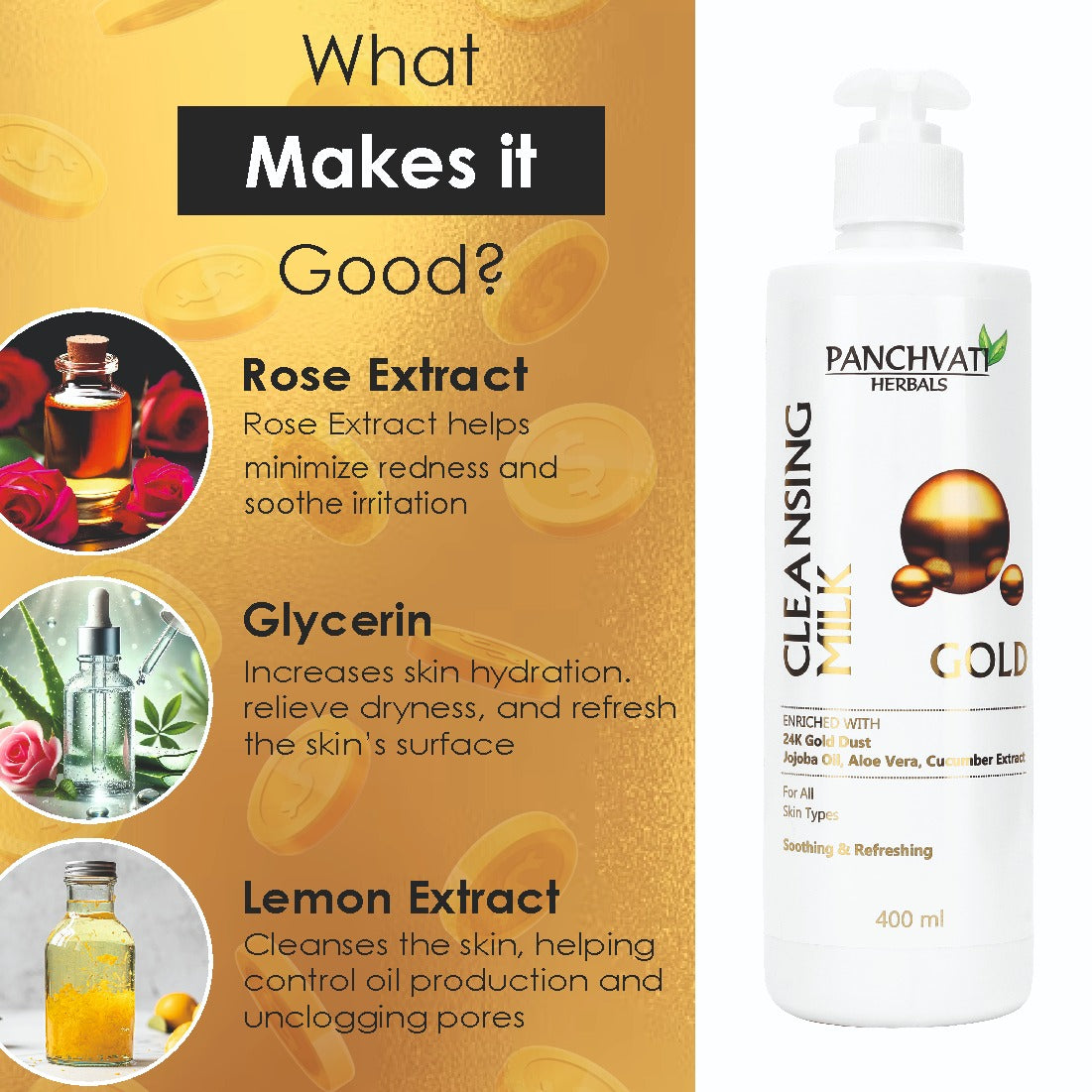 Gold Cleansing Milk 150ml