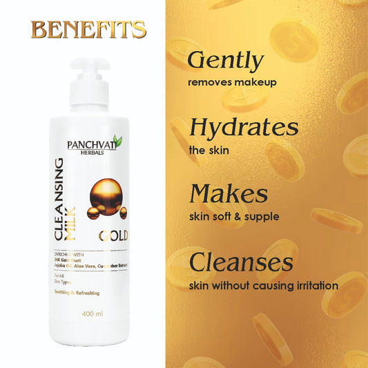Gold Cleansing Milk 400 ml