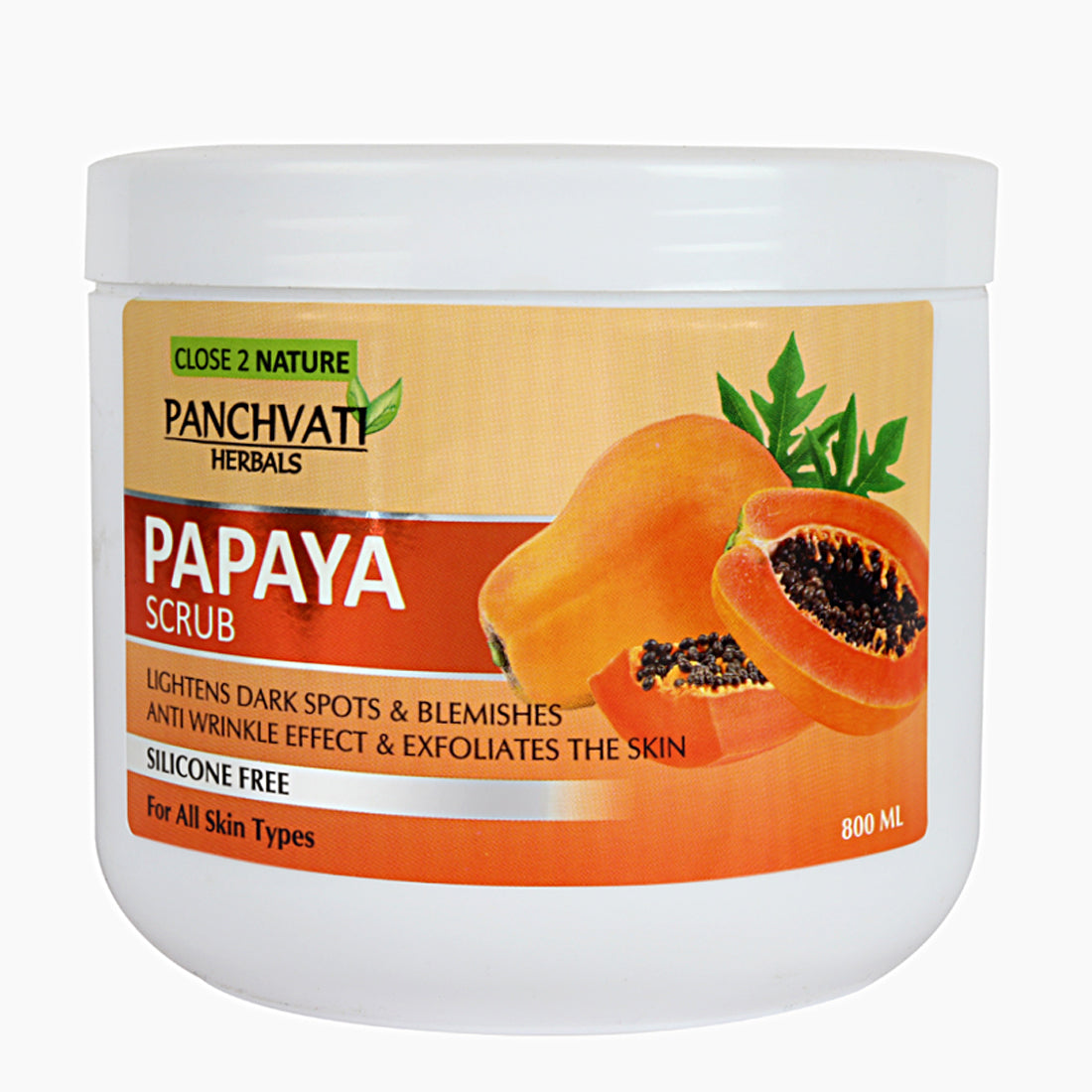 Regular papaya Scrub (800 Ml)