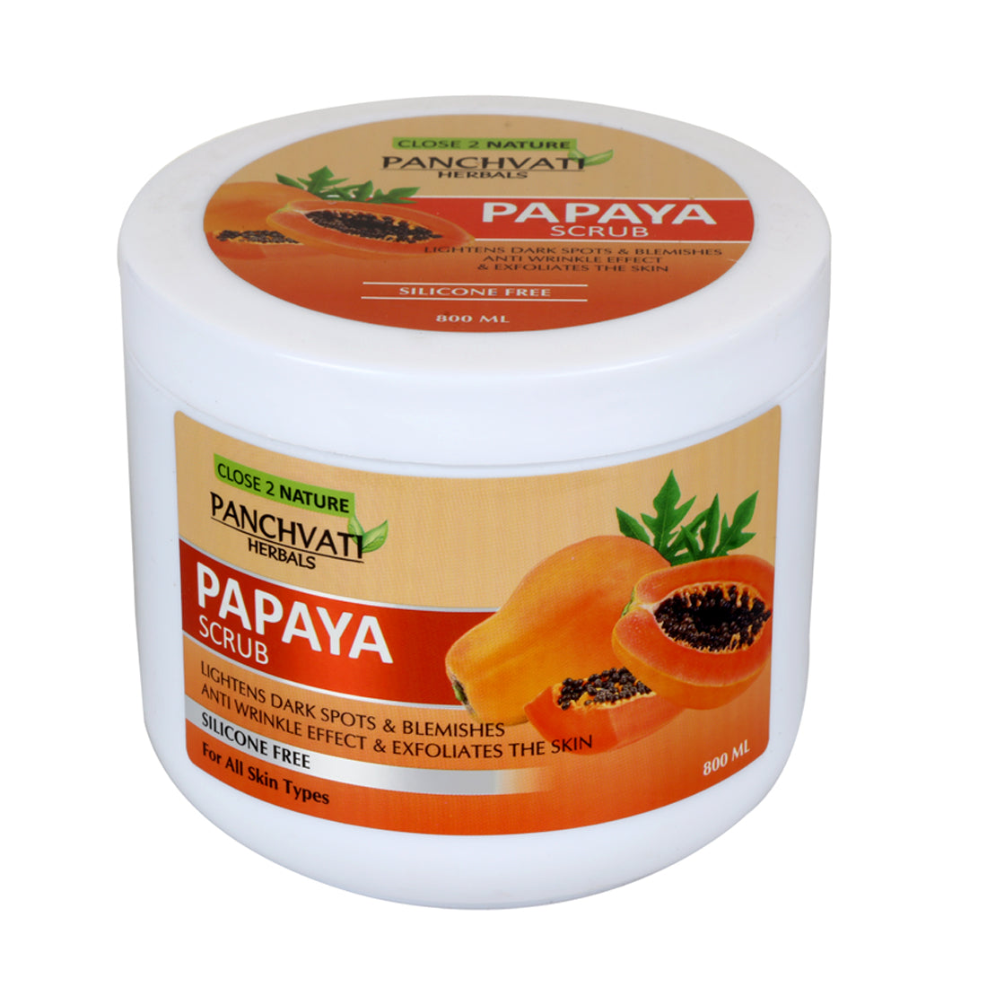 Regular papaya Scrub (800 Ml)