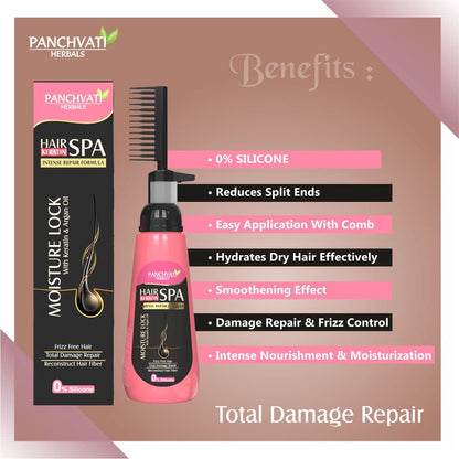 Panchvati Herbals Hair Spa infused with Keratin & Argan Oil