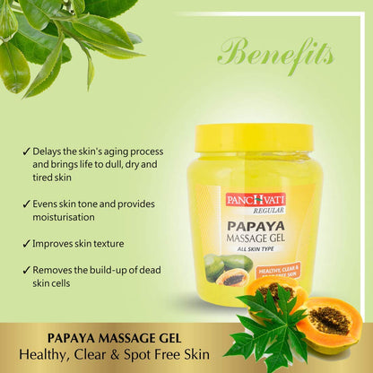 Papaya Massage gel 500 Gm (Pack of-2)