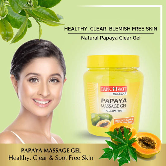 Papaya Massage gel 500 Gm (Pack of-2)