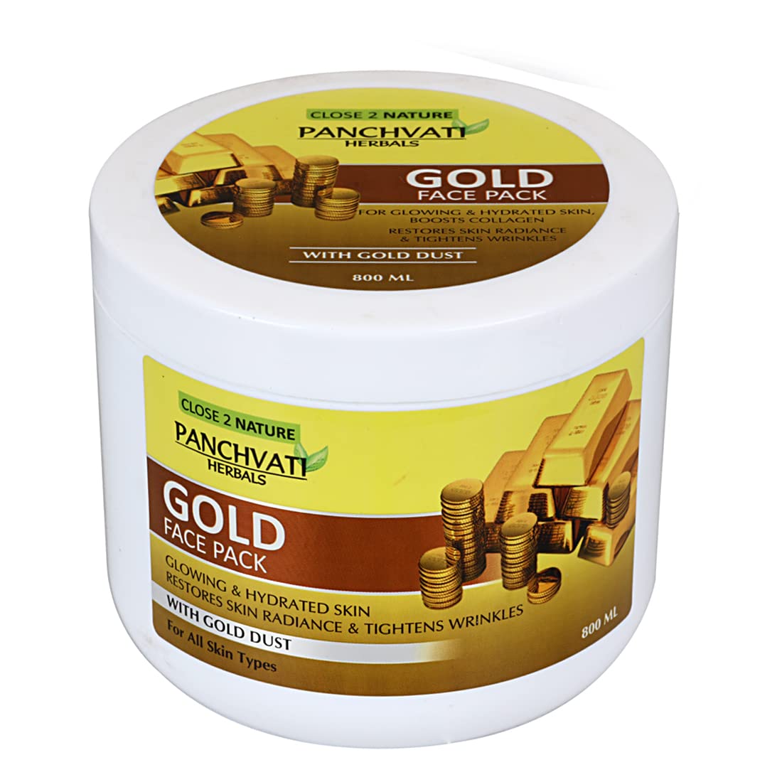 Gold Face Pack 800 ml