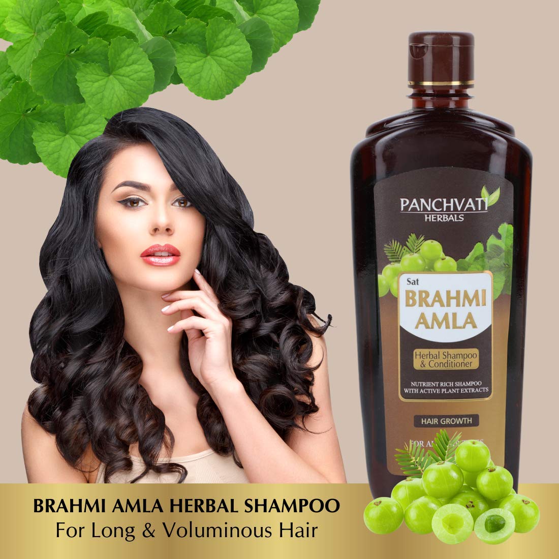 Brahmi Amla Shampoo Herbal shampoo & Conditioner 450ml