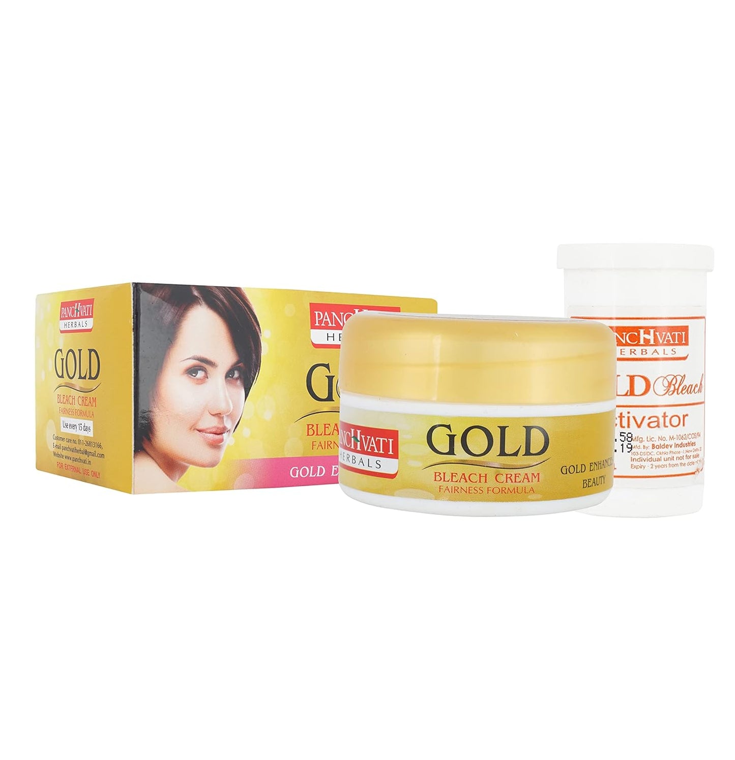 Gold Bleach Cream 200 Gm