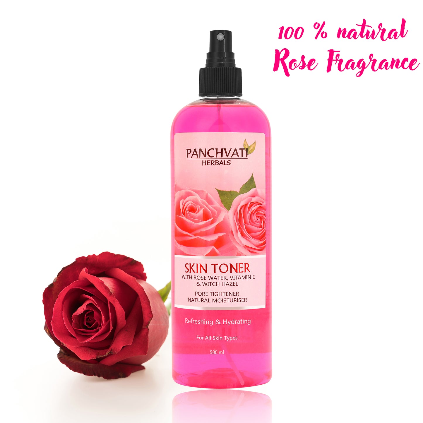 Panchvati Skin Toner with Rose Extract | Natural Moisturizing