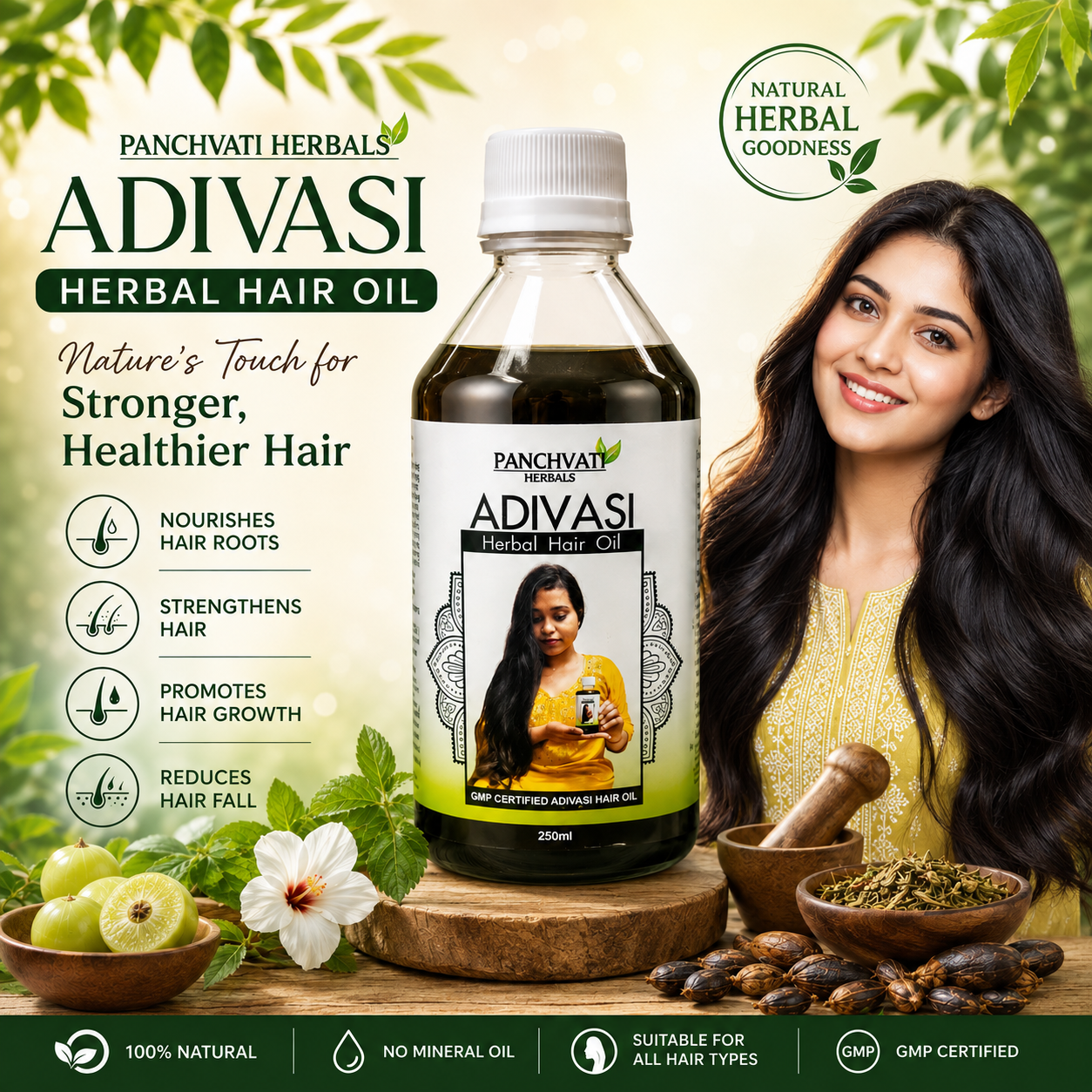 Adivashi Hair Oil 250 ml
