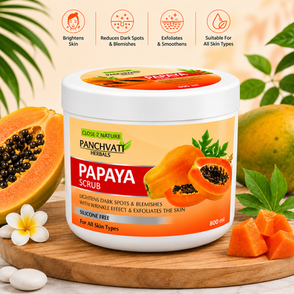Regular papaya Scrub (800 Ml)