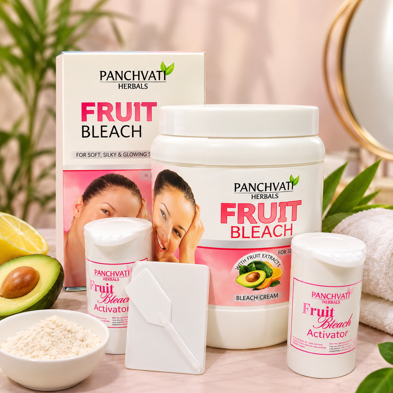 Fruit Bleach For All Skin Type - 900 Gm