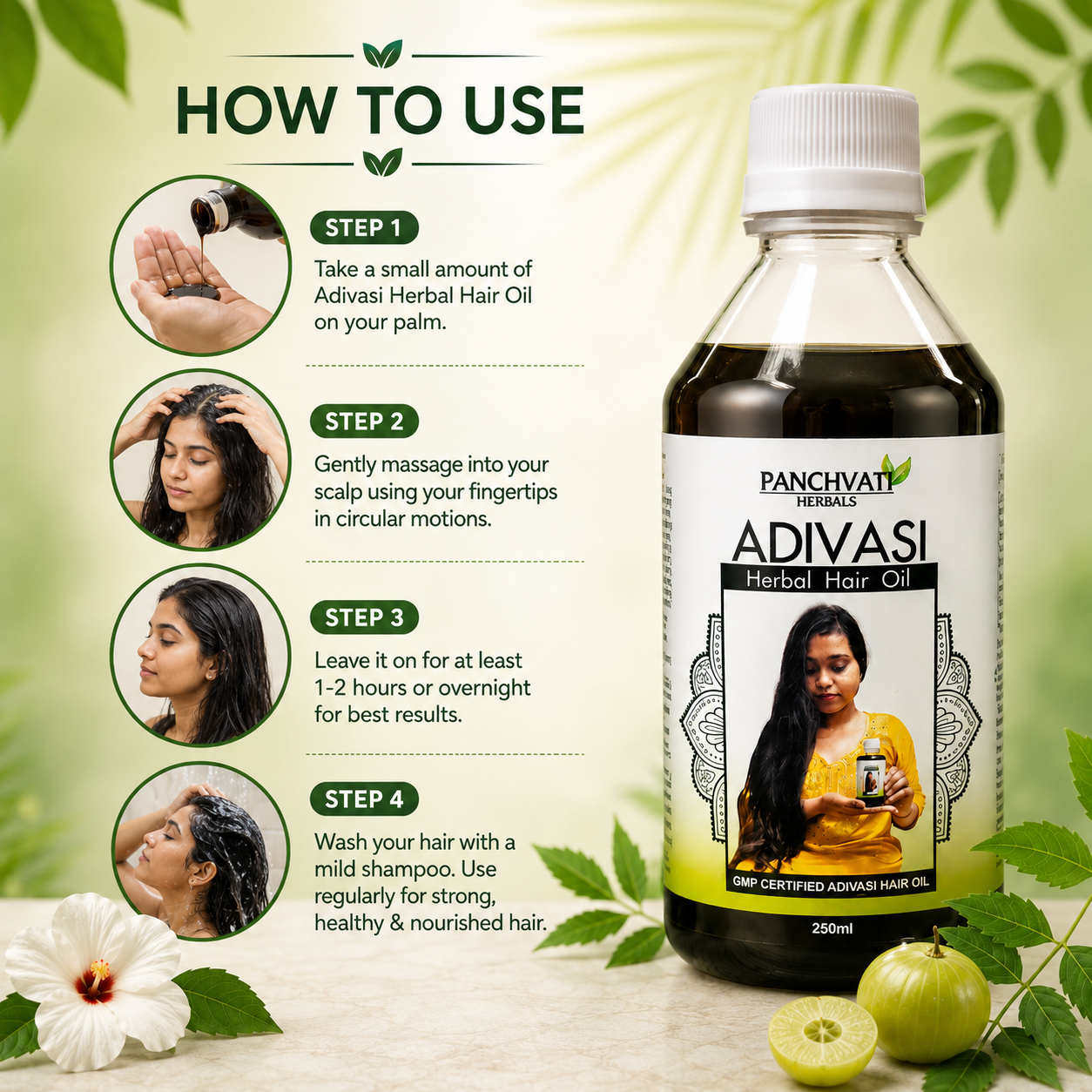 Adivashi Hair Oil 250 ml