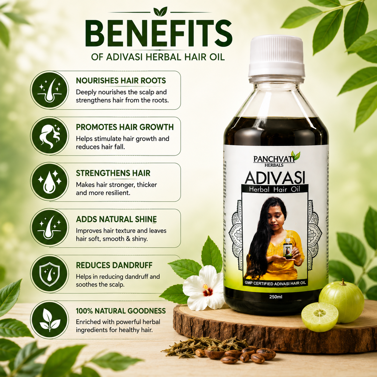 Adivashi Hair Oil 250 ml