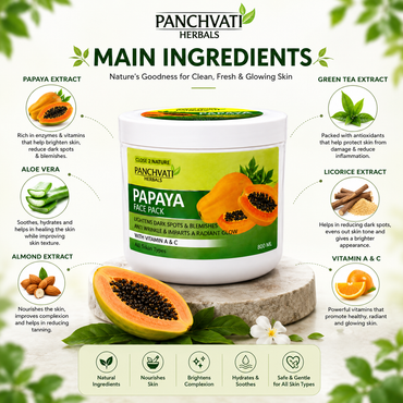 Papaya Face Pack 800 ml