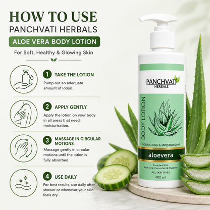 Aloe Vera Body Lotion 400 Ml