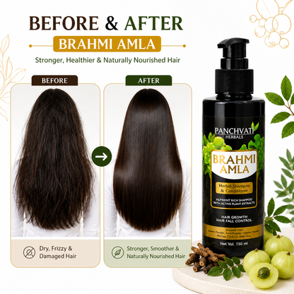 Brahmi Amla Herbal Shampoo 150 gm (Pack Of-2)
