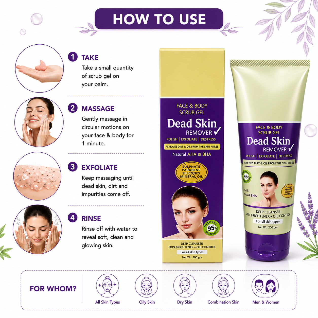 Dead Skin Remover: Powerful Exfoliator for Glowing Skin