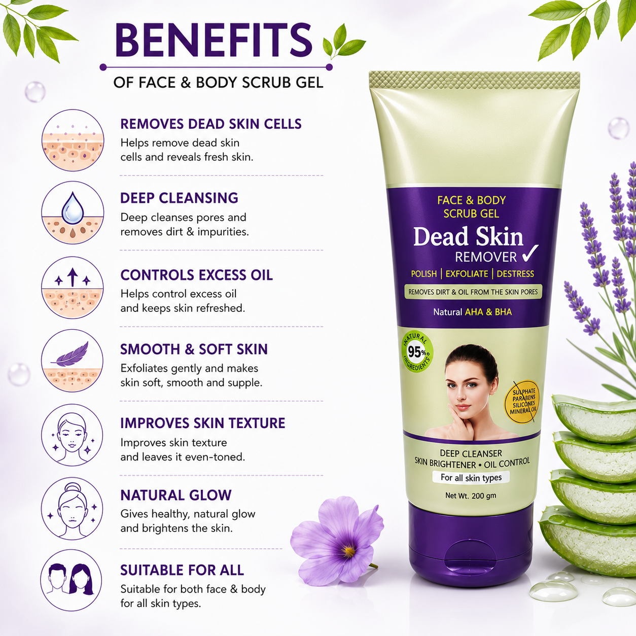 Dead Skin Remover: Powerful Exfoliator for Glowing Skin