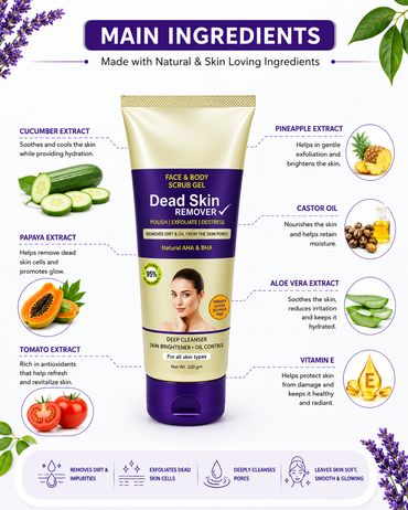 Dead Skin Remover: Powerful Exfoliator for Glowing Skin