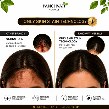 Fruit Vinegar Brown Hair Color Gel | No Ammonia | 100% Grey Coverage | No Stain | Long-Lasting Natural Brown | 10 Sachets x 25 ml (250 ml)