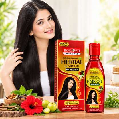 Herbal Hair Tonic Oil - 100ml (Pack of-2)