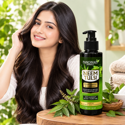 Neem Tulsi Herbal Shampoo - 150ml