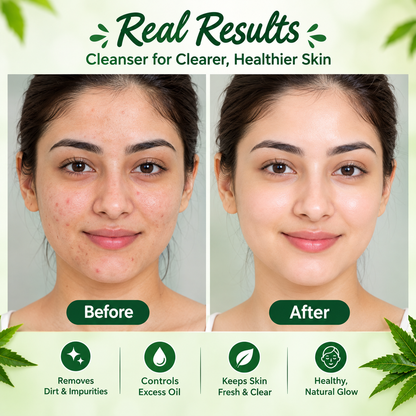 Panchvati Herbals Neem Face Wash for Skin Purifying, Cleansing & Oil Control, 60 ml Each, Pack of 6 (Total 360 ml)