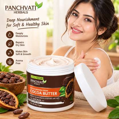 Panchvati Herbals Cocoa Butter Skin Nourishing Cream – 800 ml