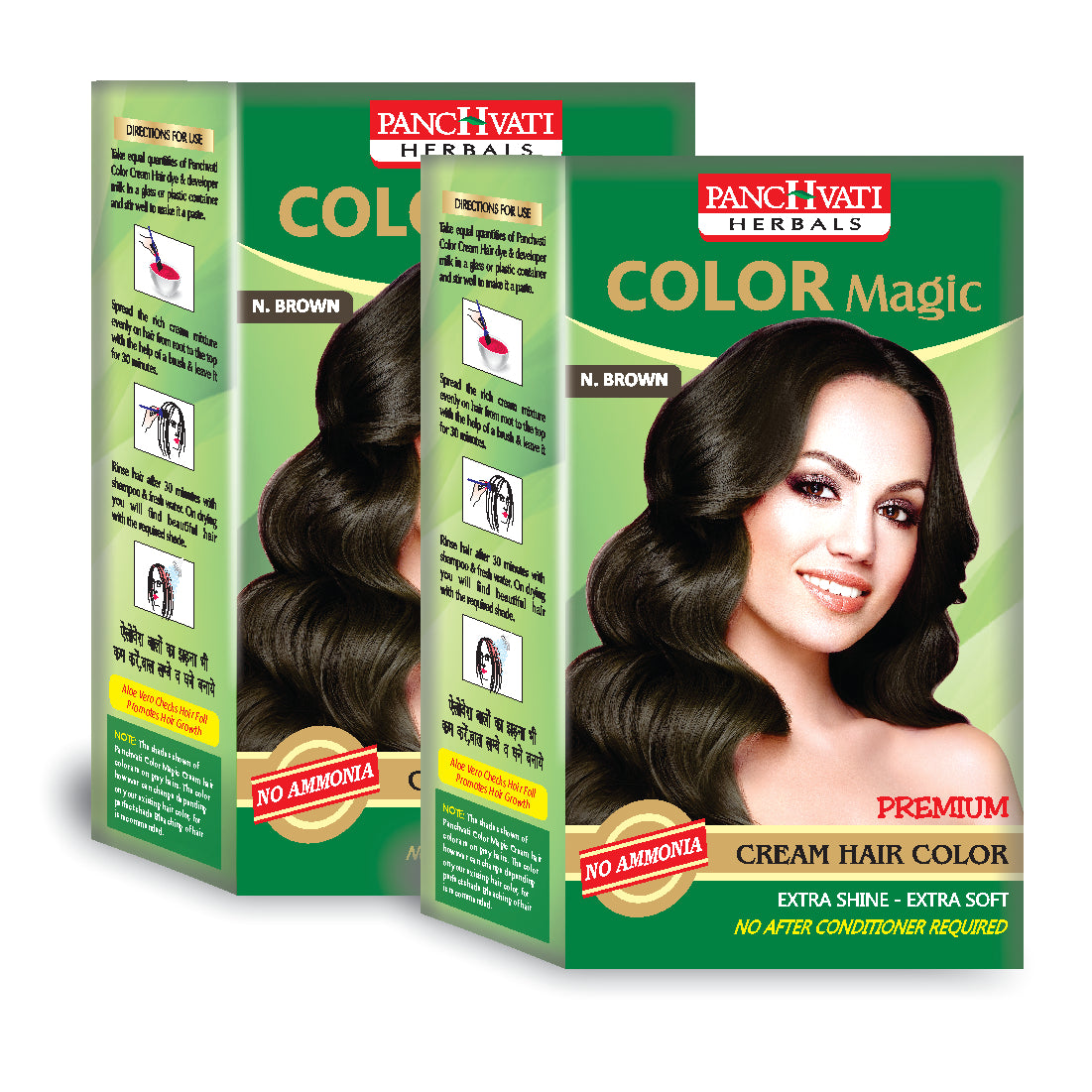 Premium Color Magic Hair Cream 100ml Pack of - 3