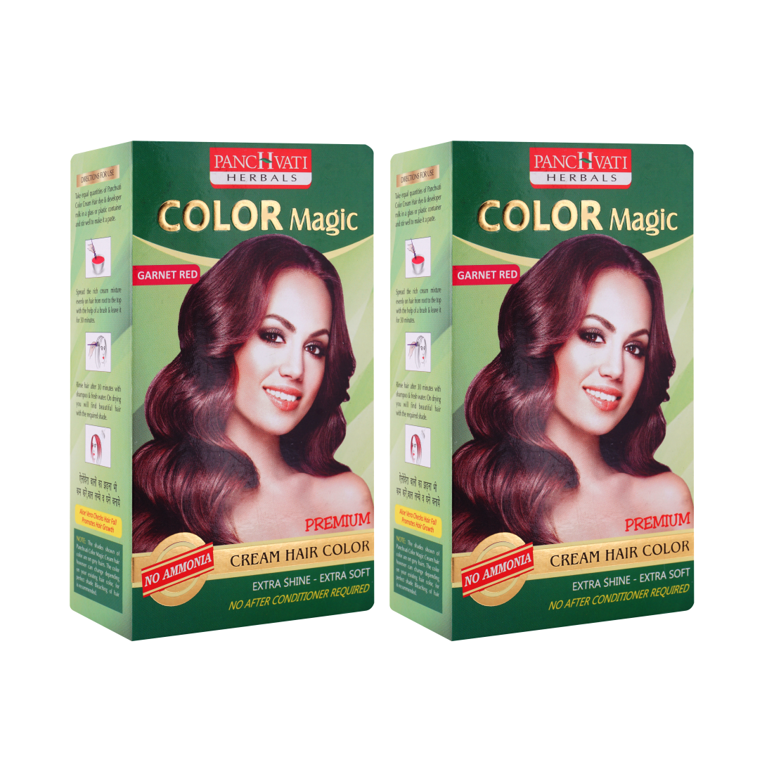 Premium Color Magic Hair Cream 100ml Pack of - 3