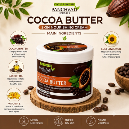 Panchvati Herbals Cocoa Butter Skin Nourishing Cream – 800 ml