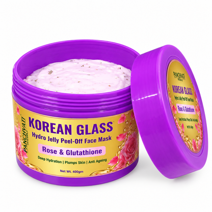 Korean Glass Skin Rose & Glutathione Hydro Jelly Peel-Off Face Mask, 400 g