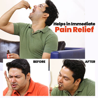 Tooth Ache Pain Relief Oil 30 ml (Pack Of -2)