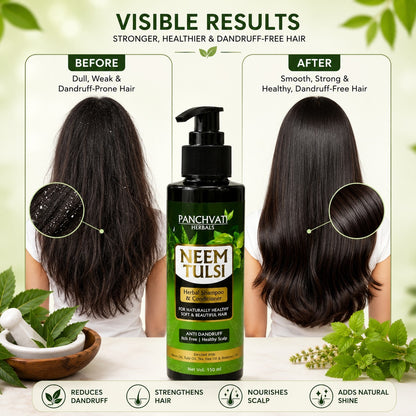 Neem Tulsi Herbal Shampoo - 150ml